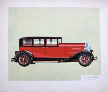 Franklin 145 Modelprogram 1930 Carbrochure (2401)